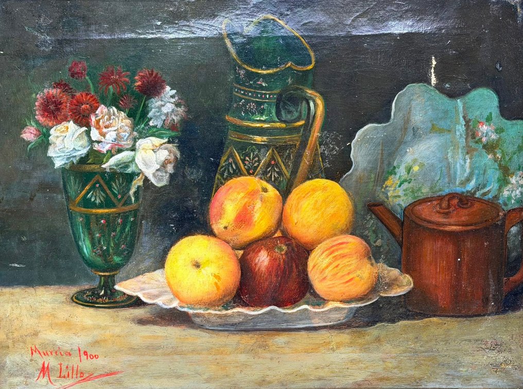 Spanish school (XIX) - Bodegón #1.0