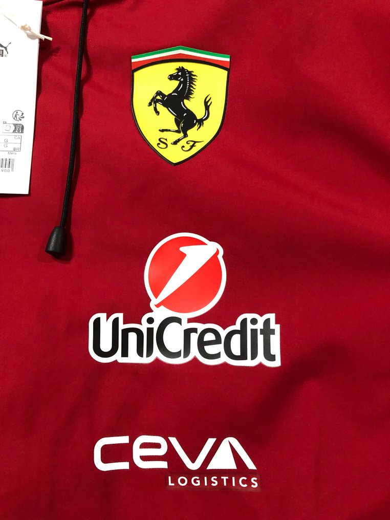 法拉利 - F-1 一级方程式 - Rain Jacket - 2025 - 团队服装 #4.3