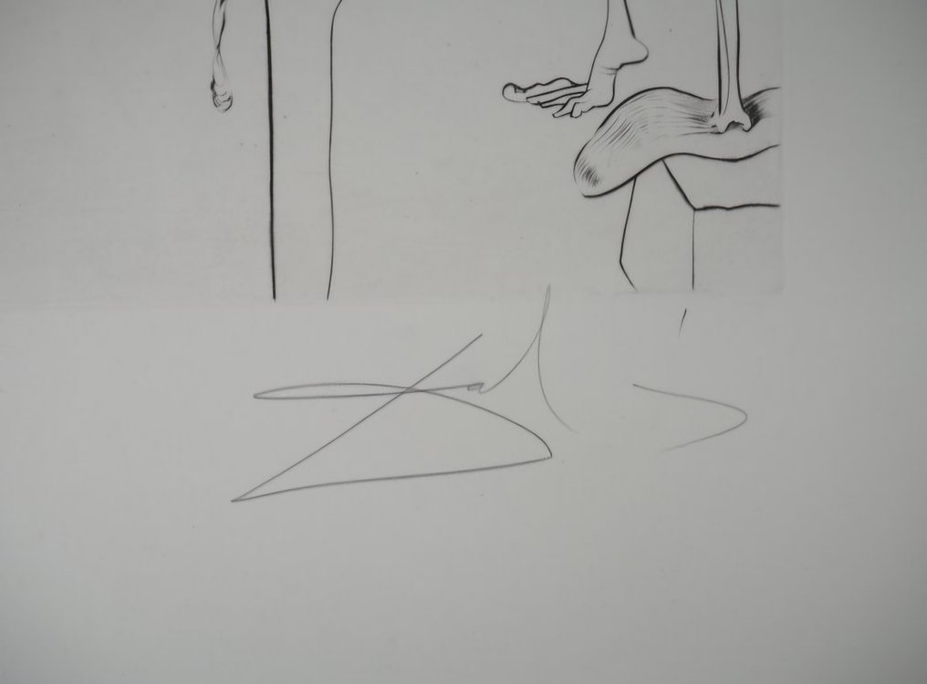 Salvador Dali (1904-1989) - Infraterrestre adorés par Dali #1.0