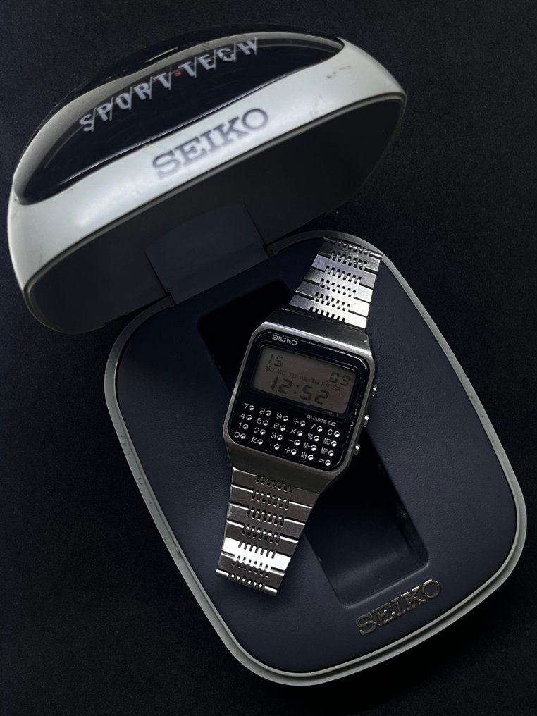 Seiko - Quartz LC Calculator-Seiko Box - No reserve price - C153-5007 - Men - 1978 #1.0