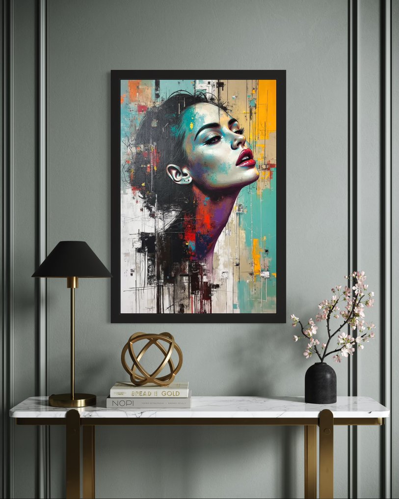 KAUGER (1972) - Noémie 1/1 Toile Large #2.1