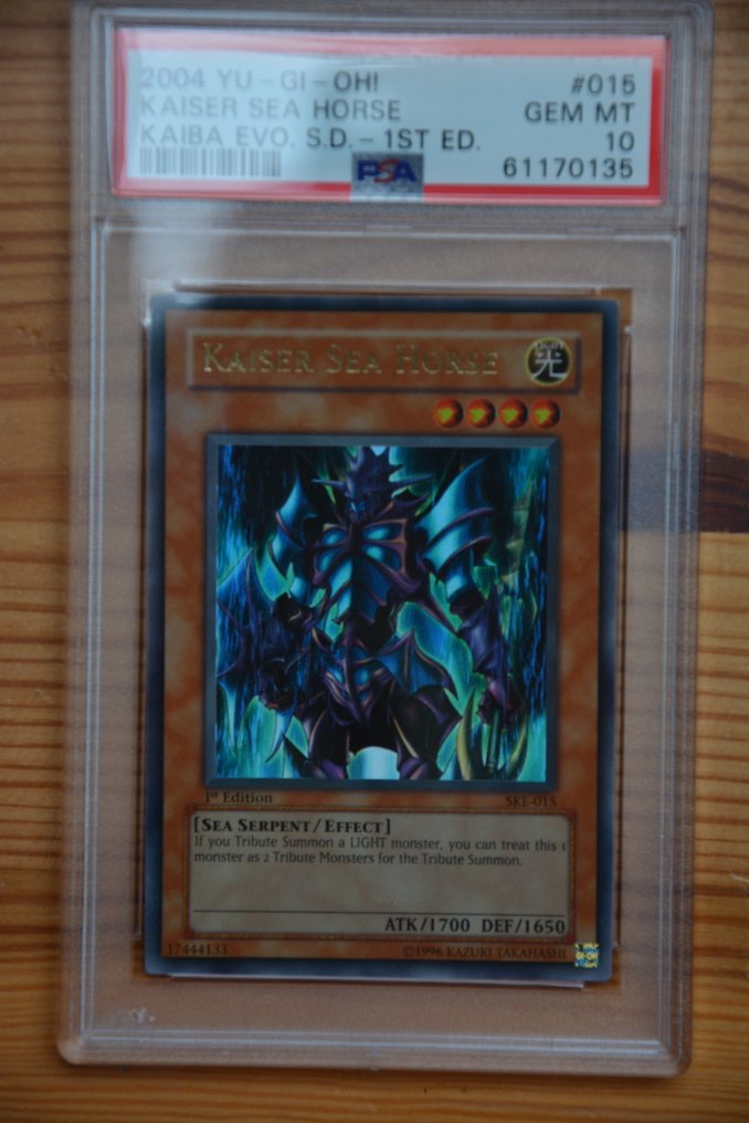 Nintendo - 1 Graded card - Yu-Gi-Oh! - Kaiser Sea Horse #015 Édition limitée - PSA 10 #1.0