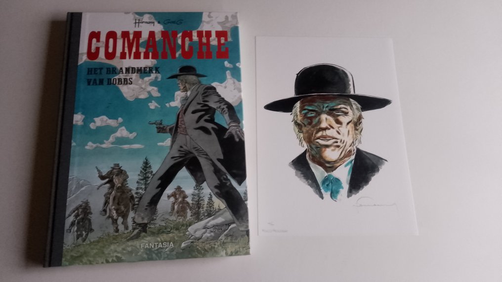 Comanche - Het brandmerk van Dobbs - luxe HC met linnen rug - 1 Album/2016 #1.0