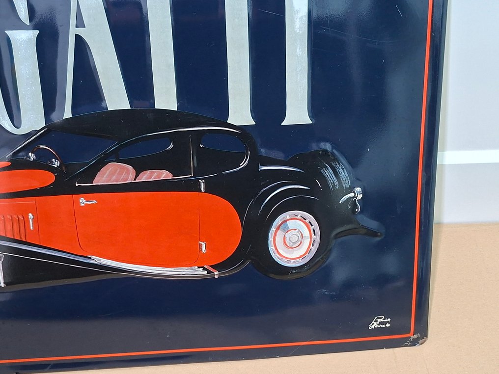 Bugatti - BUGATTI - Patrick Heinicke - Enamel sign - Enamel #3.2
