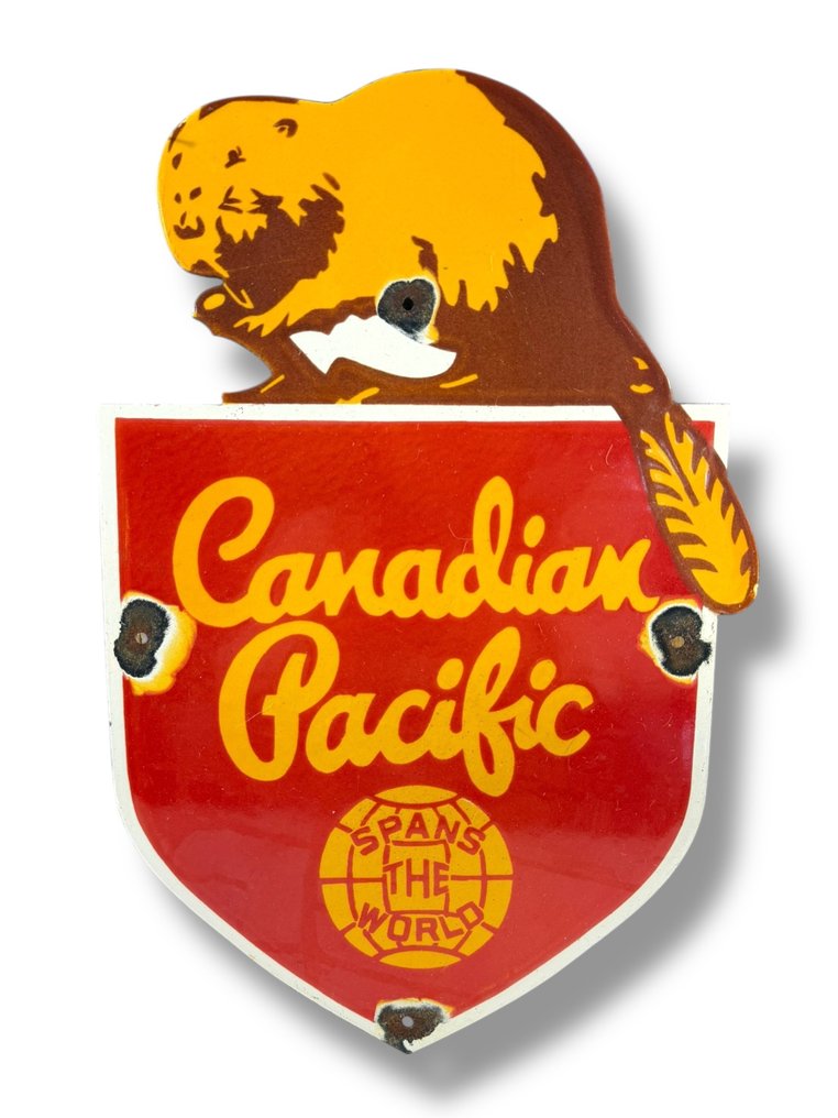 Piatto smaltato - Canadian Pacific - Smalto #1.0