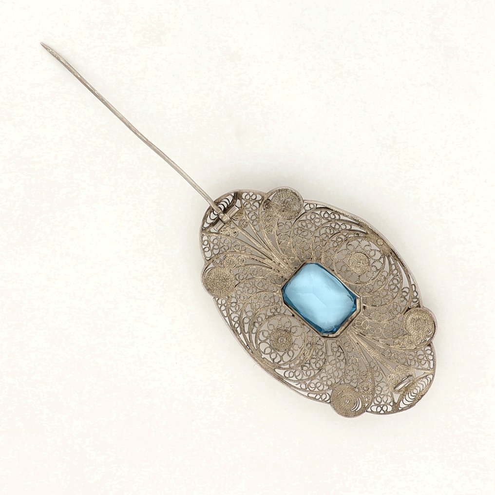 Senza Prezzo di Riserva - Spilla Argento #2.1