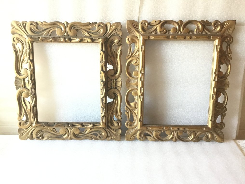 Κορνίζα - Ξύλο - Δύο μπαρόκ κορνίζες. #1.0