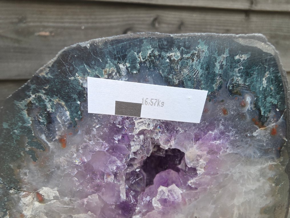 XL Amethyst Geode Amethyst - Height: 50 cm - Width: 22.5 cm- 16.57 kg #3.2