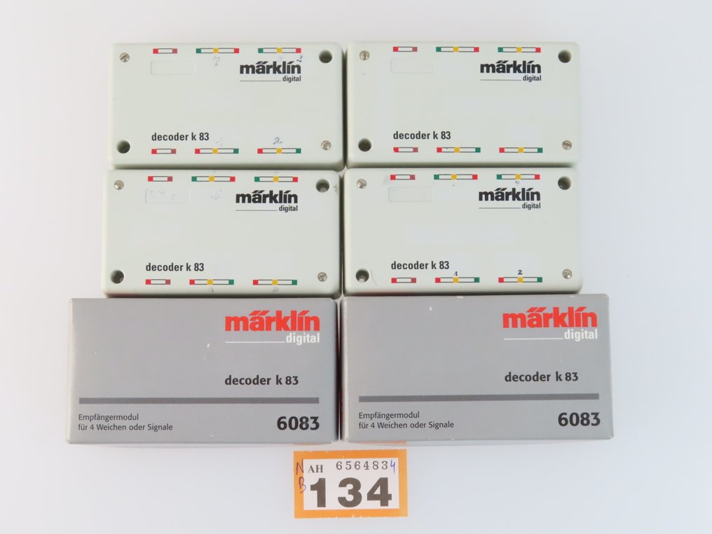 Märklin H0 - 6083 - Digitale besturingseenheid (6) - 6x K83 Digitale functie-decoder #2.1