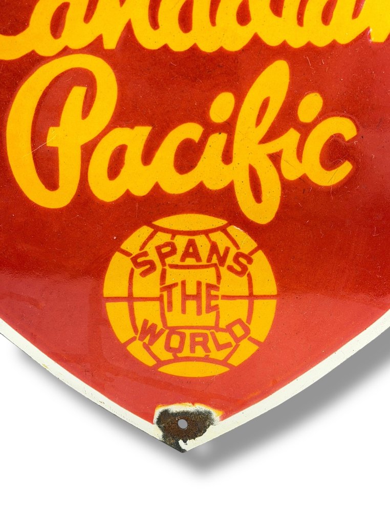 Piatto smaltato - Canadian Pacific - Smalto #3.2