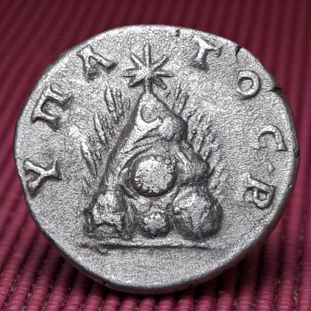 Impero Romano (provinciale). Lucio Vero (161-169 d.C.). Didrachm Cappadocia, Caesarea #1.0