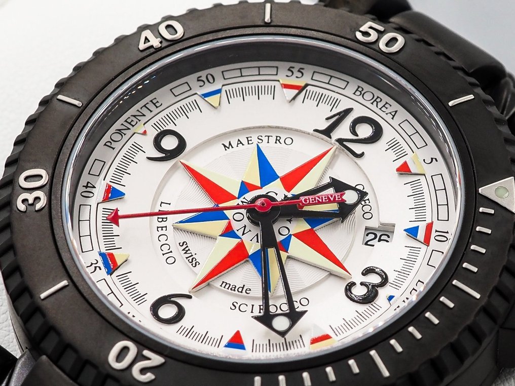 Gio Monaco - Ingen mindstepris - * Automatic * NEW * Poseidon * L.E. of 300 pcs - Mænd - 2010-2020 #2.1