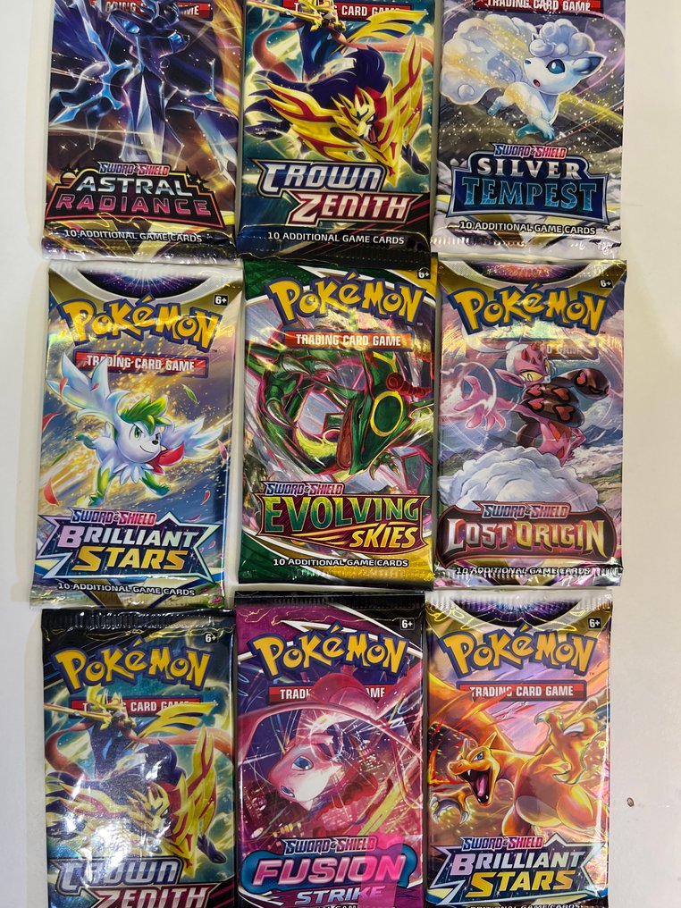 Pokémon - 9 Carta sigillata - Sword & Shield #3.2