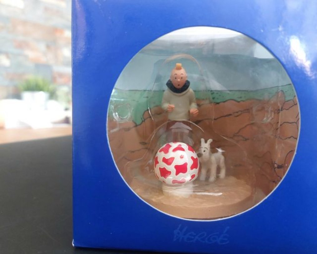 Diorama Moulinsart - Tintin aviateur - Statuetta - Plastica #3.2