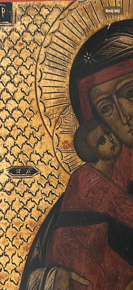 Icono - Madre de Dios de Fiódor - Madera #3.2