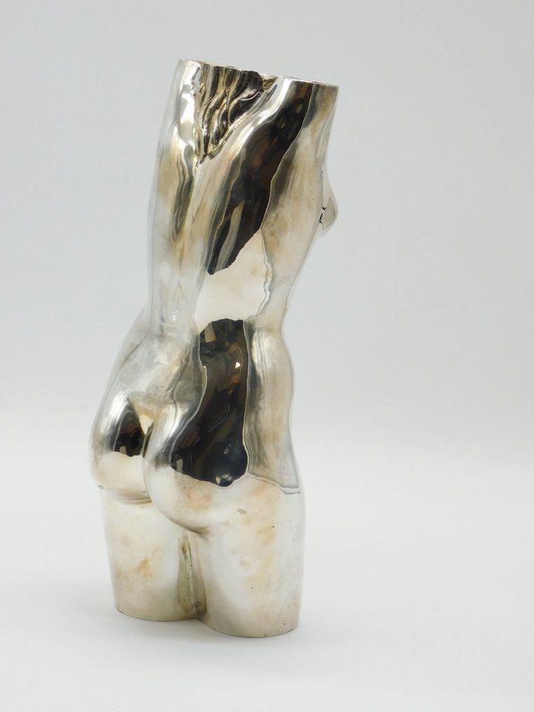 Vallé Mario - Carlo Vallé - Scultura, "Anna" scultura in argento - 30 cm - .925 argento - 1970 #2.1