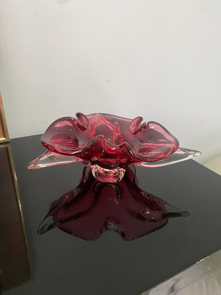 Val Saint Lambert - Virágcserép - Kristály #1.0