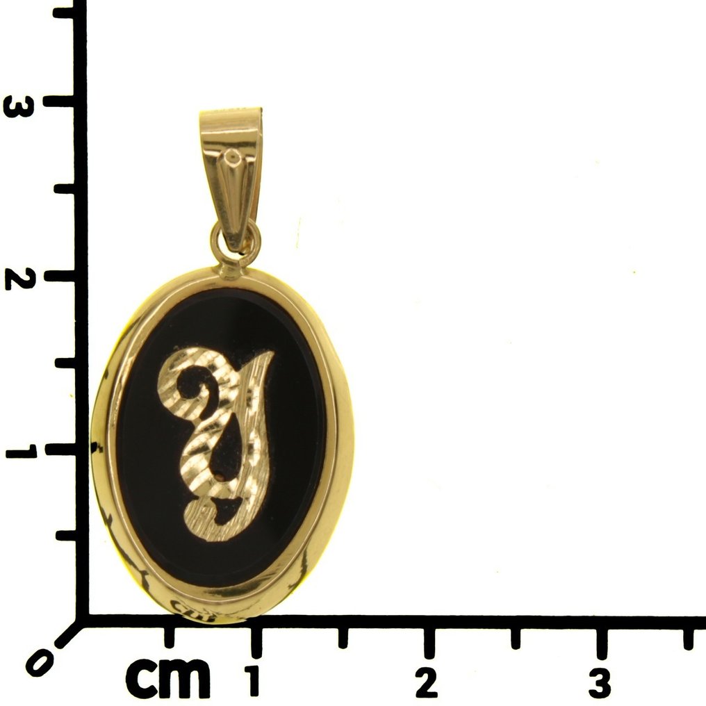 吊坠 - 18K包金 黄金 #1.0