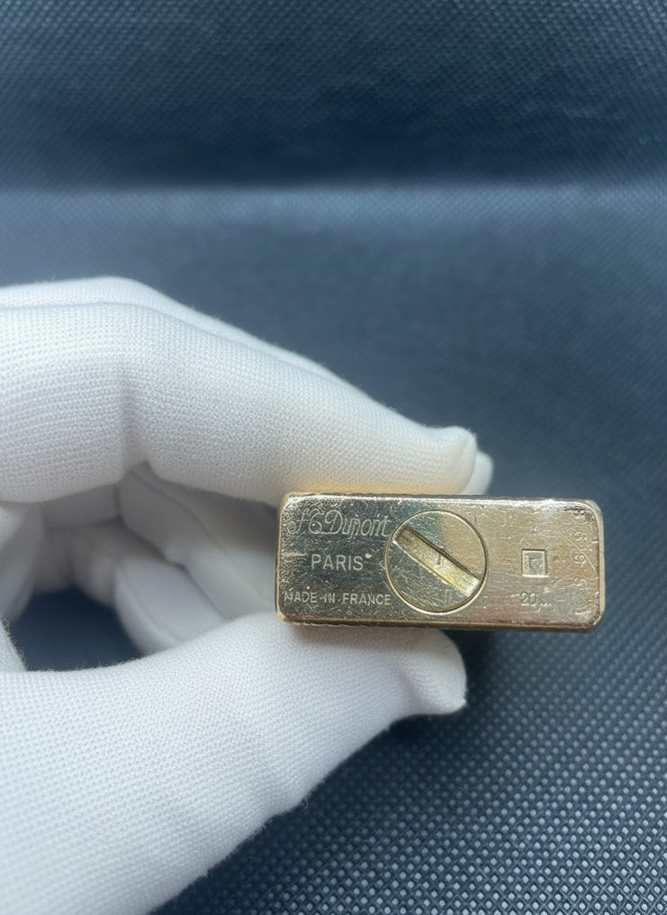 S.T. Dupont - Isqueiro - Banhado a ouro #3.2