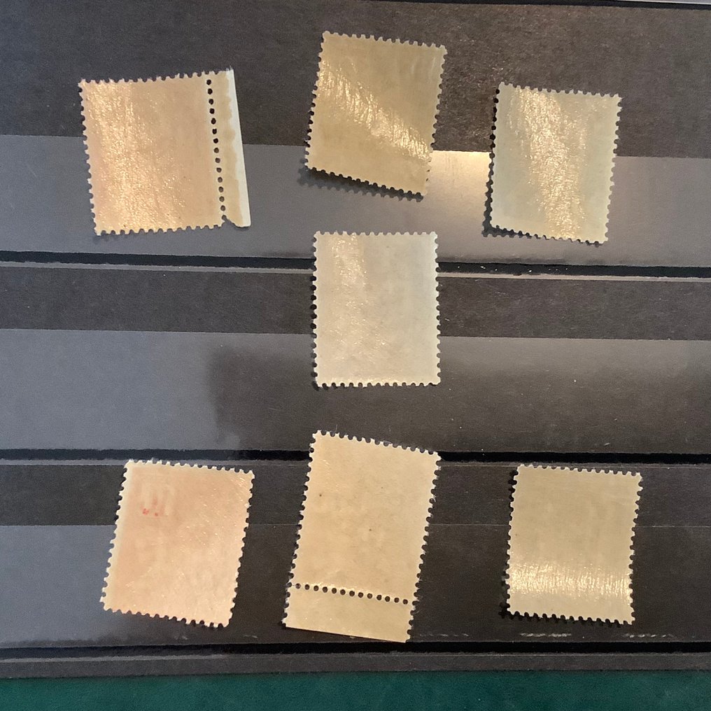 Francia 1900 - Mouchon - Yvert 112/118 #4.3