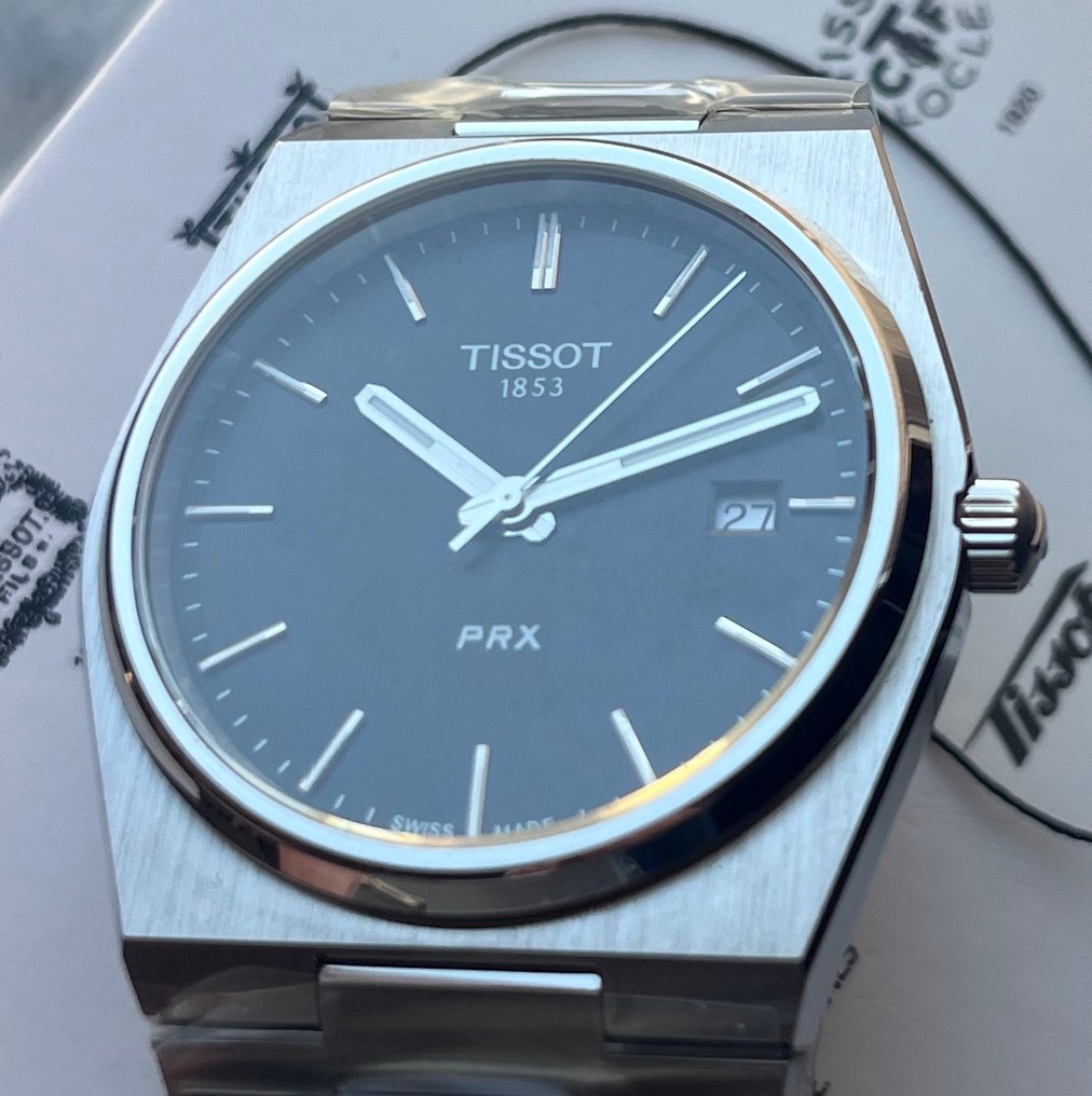 Tissot - Zonder Minimumprijs - PRX T137.410.11.051.00 - Quartz - 40 mm - Heren - 1970-1979 #3.2