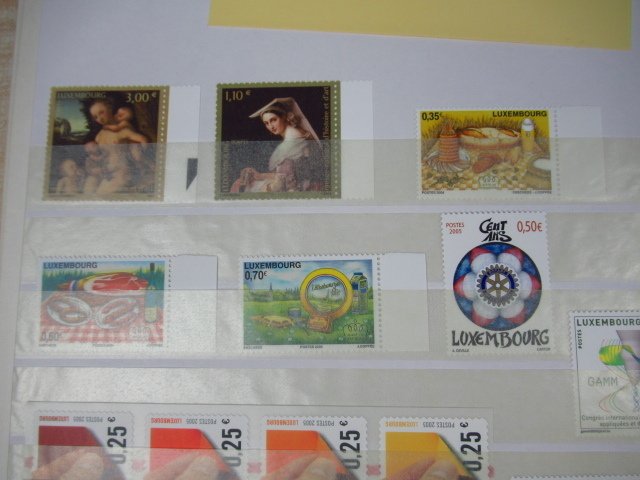 卢森堡 1990/2005 - 无铰链，精彩的邮票收藏 #1.0