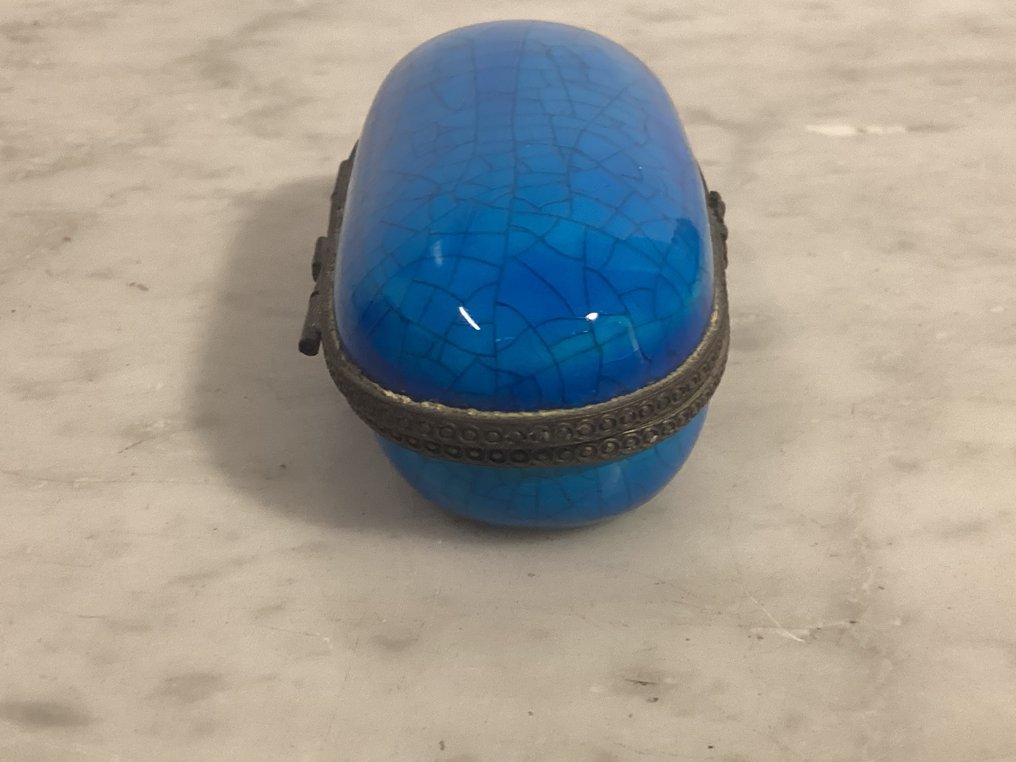 香煙盒 (2) - 瓷器, 青銅色 - 首饰盒 #2.1