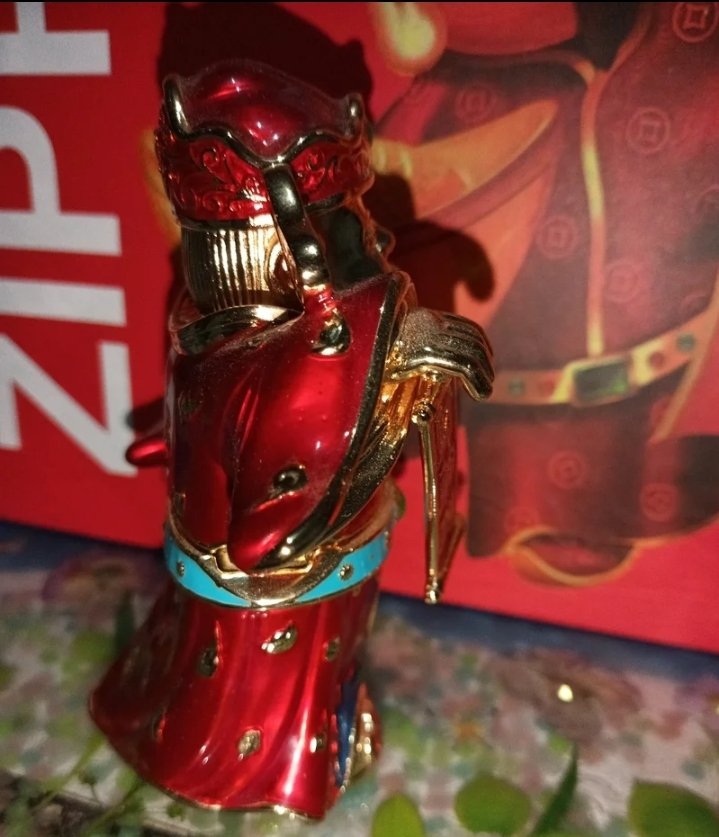 Zippo - Αναπτήρας τσέπης - Σμάλτο, Gold-plated, Χάλυβας #4.3