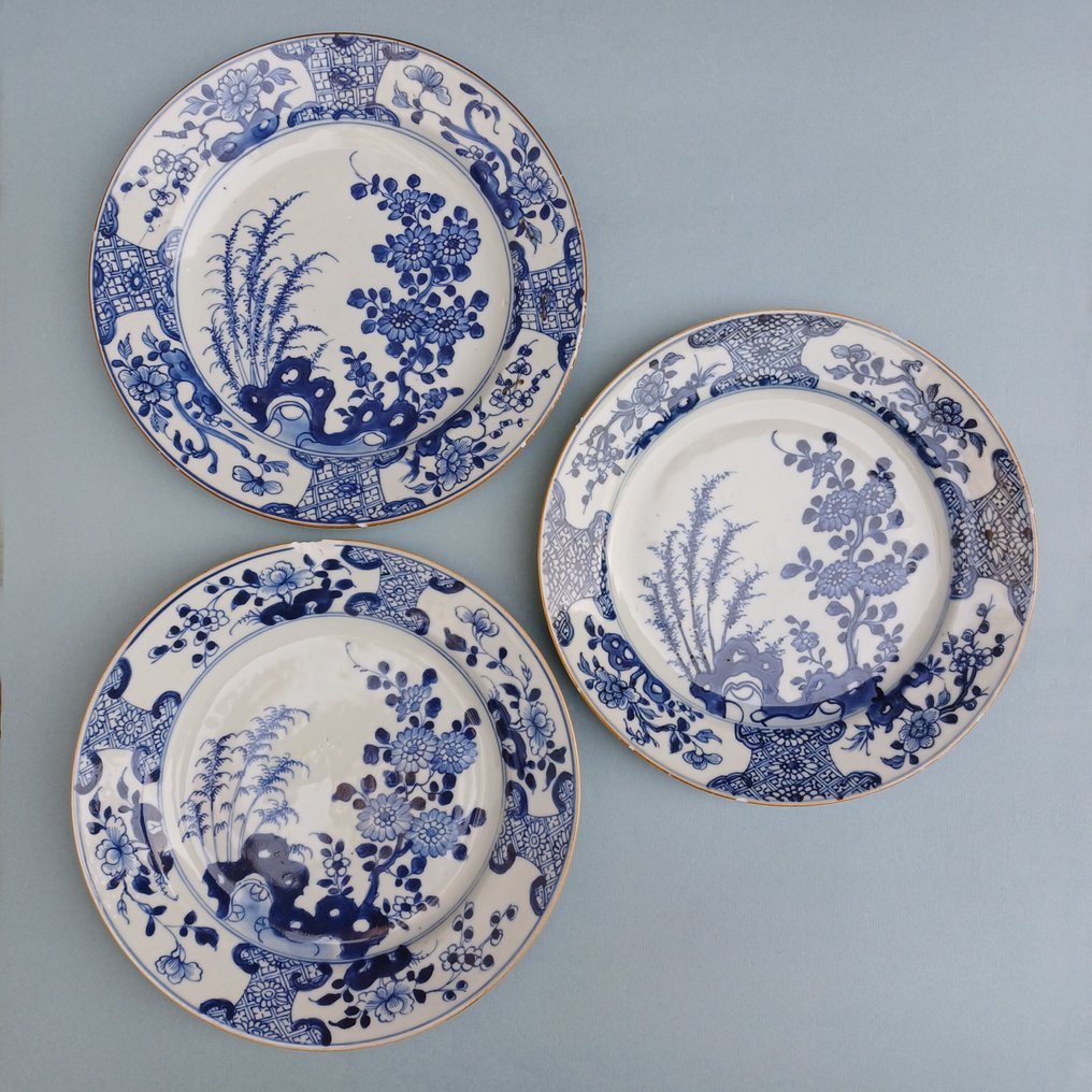 盘子 (3) - 瓷 - 乾隆三宝 #1.0