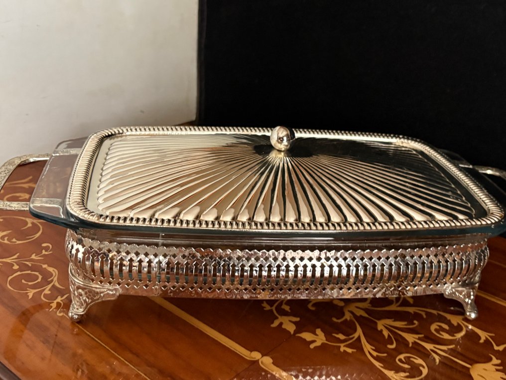 Πιάτο σερβιρίσματος - Επάργυρο, Pyrex #4.3