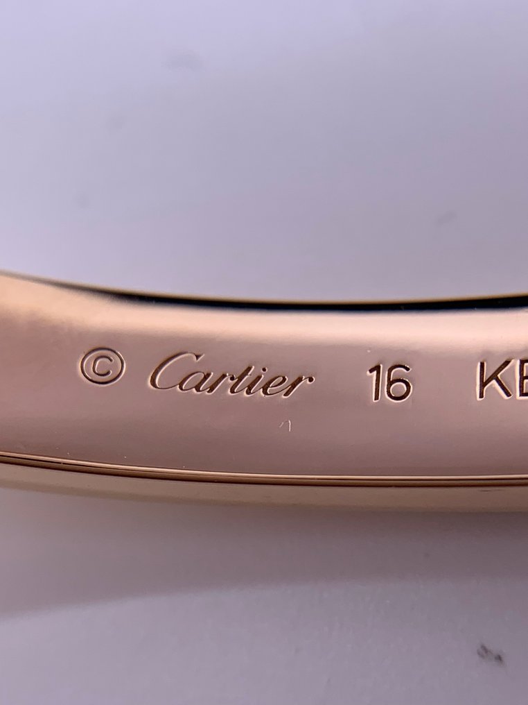 Cartier - Βραχιόλι - Love - 18 καράτια Ροζ χρυσό #4.3