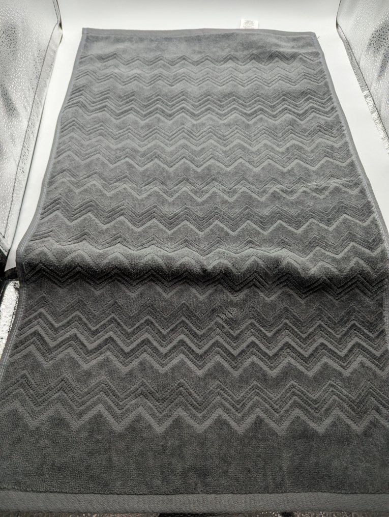 Missoni - Missoni - Ζιγκ-ζαγκ πετσέτα, χωρίς ελάχιστη τιμή, telo. - Πετσέτα θαλάσσης  - 70 cm - 40 cm #4.3