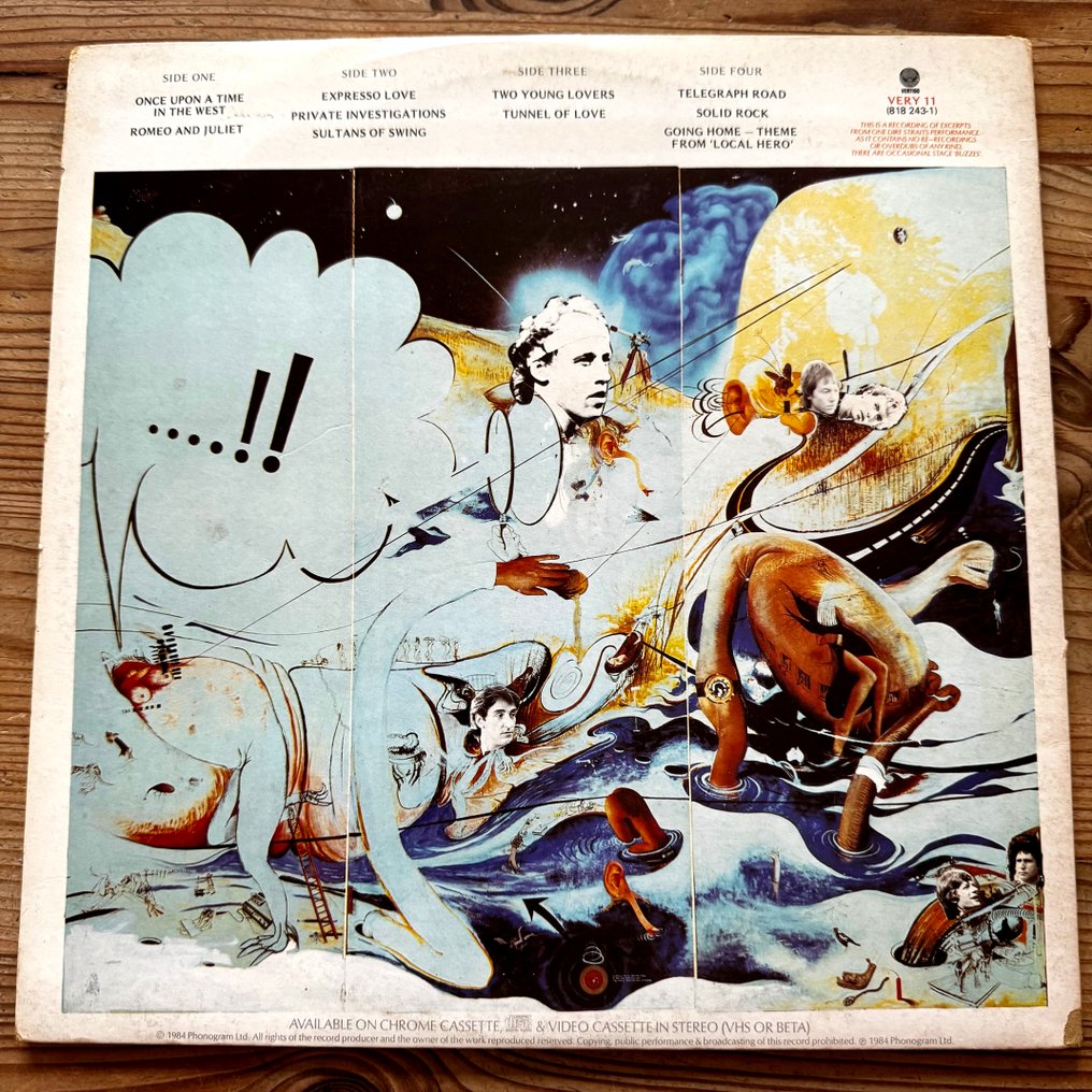 Dire Straits - Alchemy [first UK pressing] - Άλμπουμ 2xLP (διπλό άλμπουμ) - Stereo - 1984 #1.0