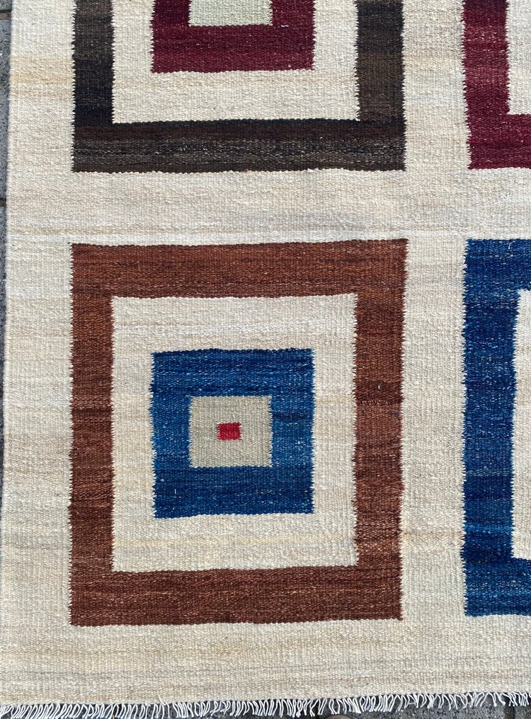 Kelim de conception - Non utilisé - Tapis - 298 cm - 248 cm #3.2