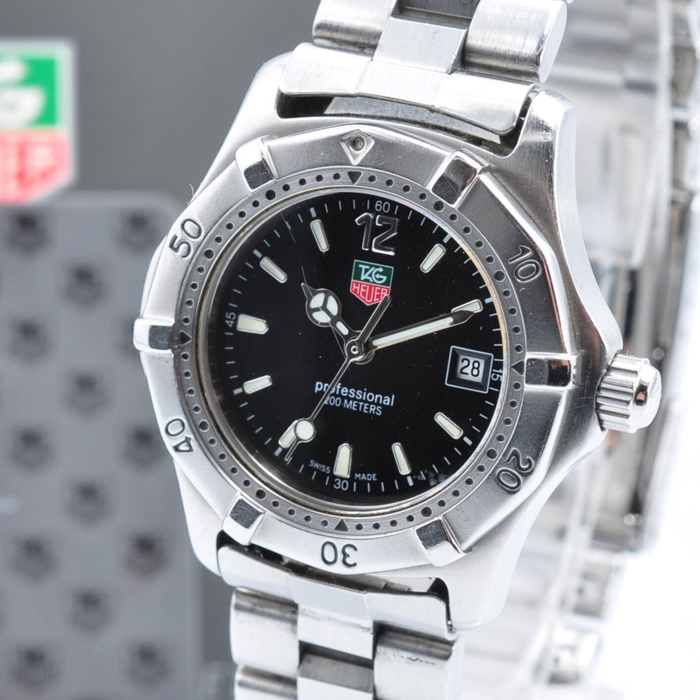 TAG Heuer - 200m Professional - χωρίς τιμή ασφαλείας - WK1310-0 - Γυναίκες - 1990-1999  #1.0