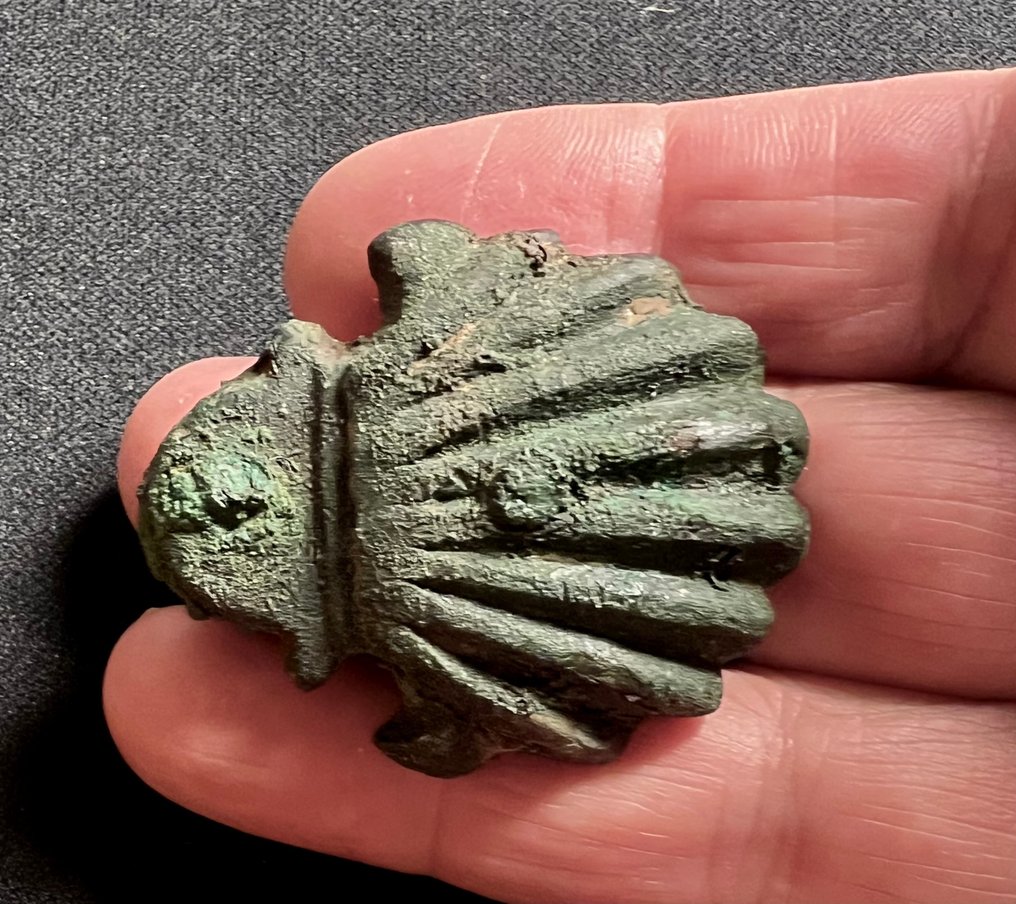 Μεσαιωνική Μπρούντζος Σήμα προσκυνητή - Άγιος Ιάκωβος (σύμβολο του Camino) - 47 mm #1.0