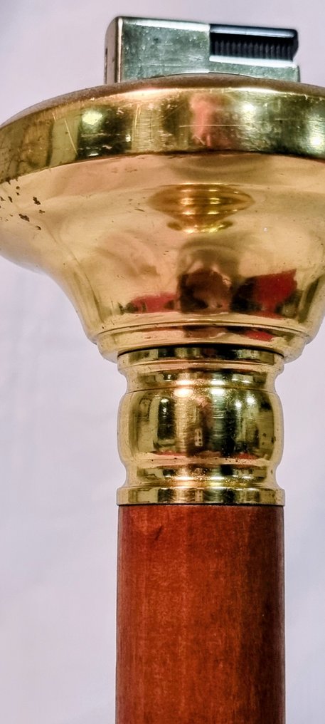 Benson & Hedges - Tischfeuerzeug - Messing, Holz #3.2