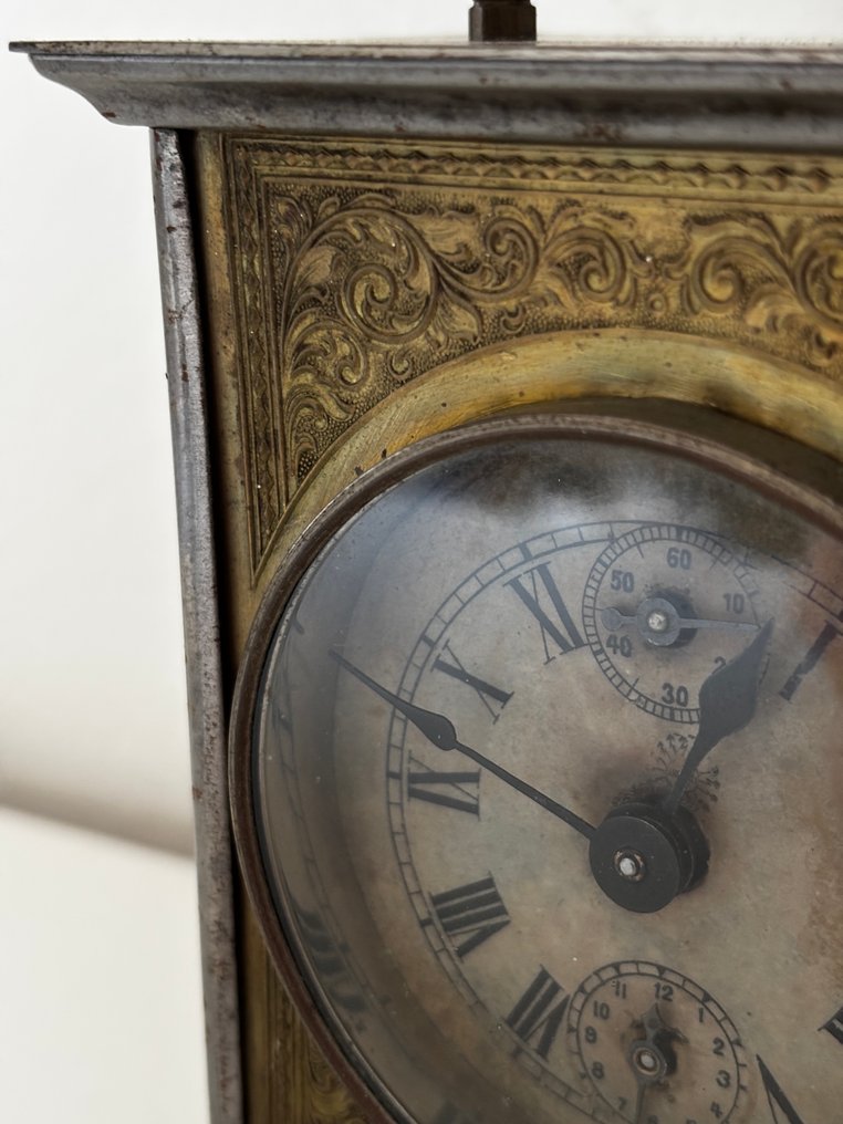 音乐壁炉架台钟 - Junghans -   金属, 黄铜 - 1910-1920 #1.0