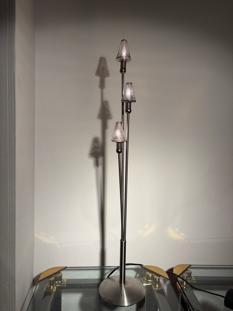 Harco Loor Design - Harco Loor - Φωτιστικό δαπέδου - Μέταλλο (με φινίρισμα με βούρτσισμα / εμφάνιση από ατσάλι) #2.1