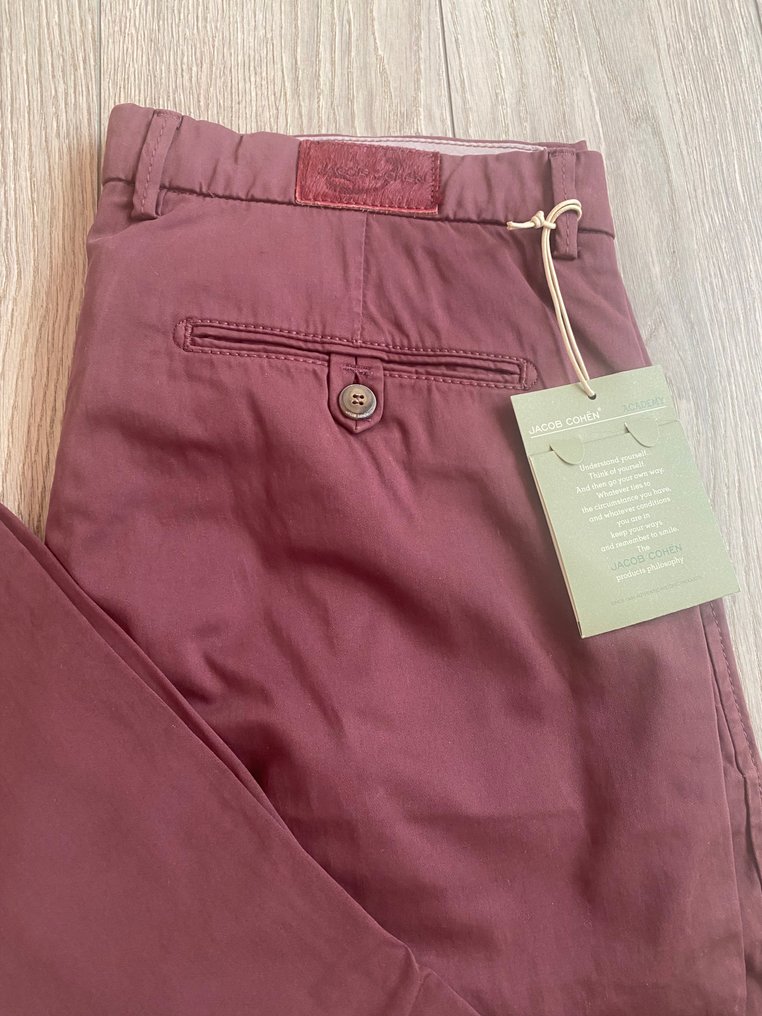 Jacob Cohen - New - size 32 - bordeaux - 牛仔裤 - 带标签的新品 #1.0