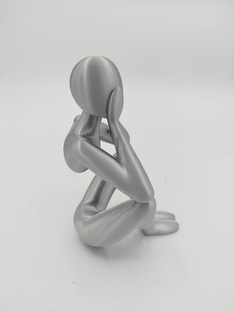 Skulptur, Esclavo Prisionero - 12 cm - Termisk polymer #1.0