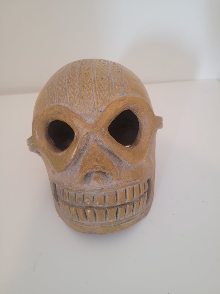 τελετουργικό κράνος - κρανίο - tiv - Νιγηρία  (χωρίς τιμή ασφαλείας) #1.0