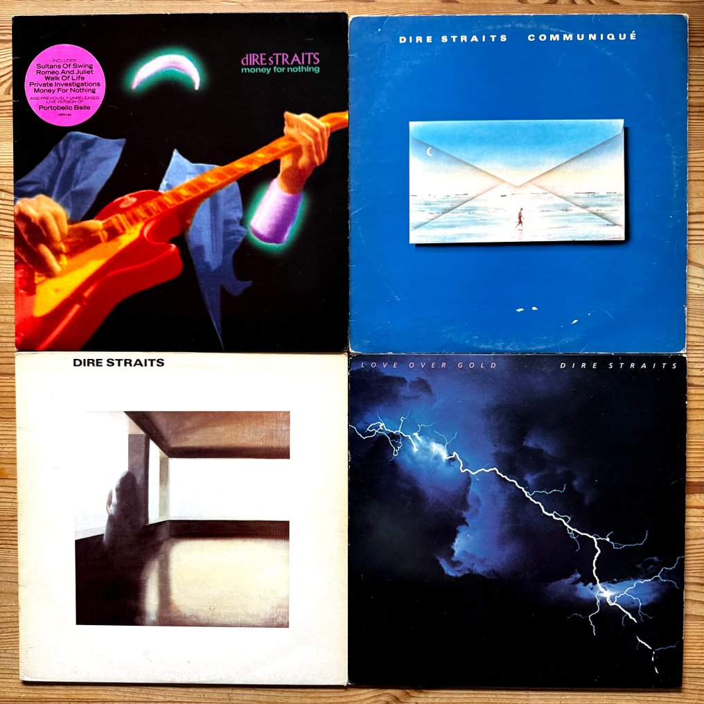 Dire Straits - 4 great records from Dire Straits - Titluri multiple - LP - Stereo - 1978 #1.0