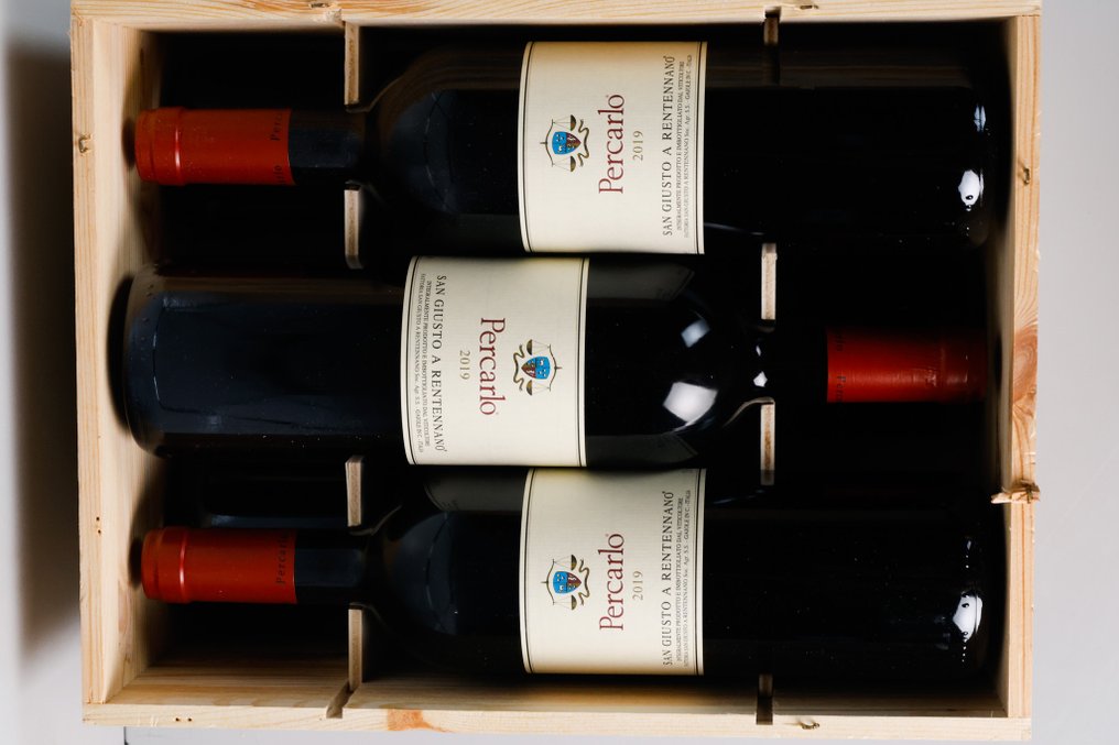 2019 San Giusto a Rentennano, Percarlo - Toscana IGT - 6 Pullot (0.7 L) #4.3
