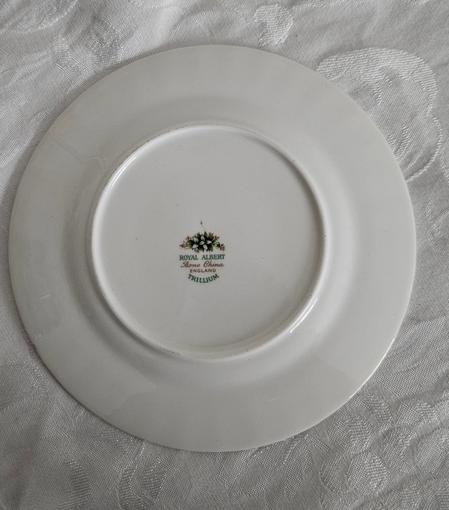 Royal Albert - 甜點食具 (6) - Trillium - Bone china - 新古典主义的魅力 #4.3