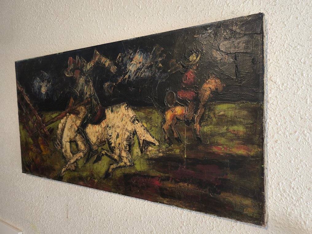 Henry Maurice D'Anty (1910-1998) - Don quijote y sancho panza #2.1