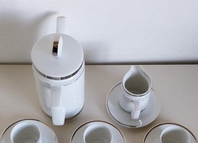 Mitterteich - Kahvi- ja teeastiasto - Posliini - Kahvitarjoilu #1.0