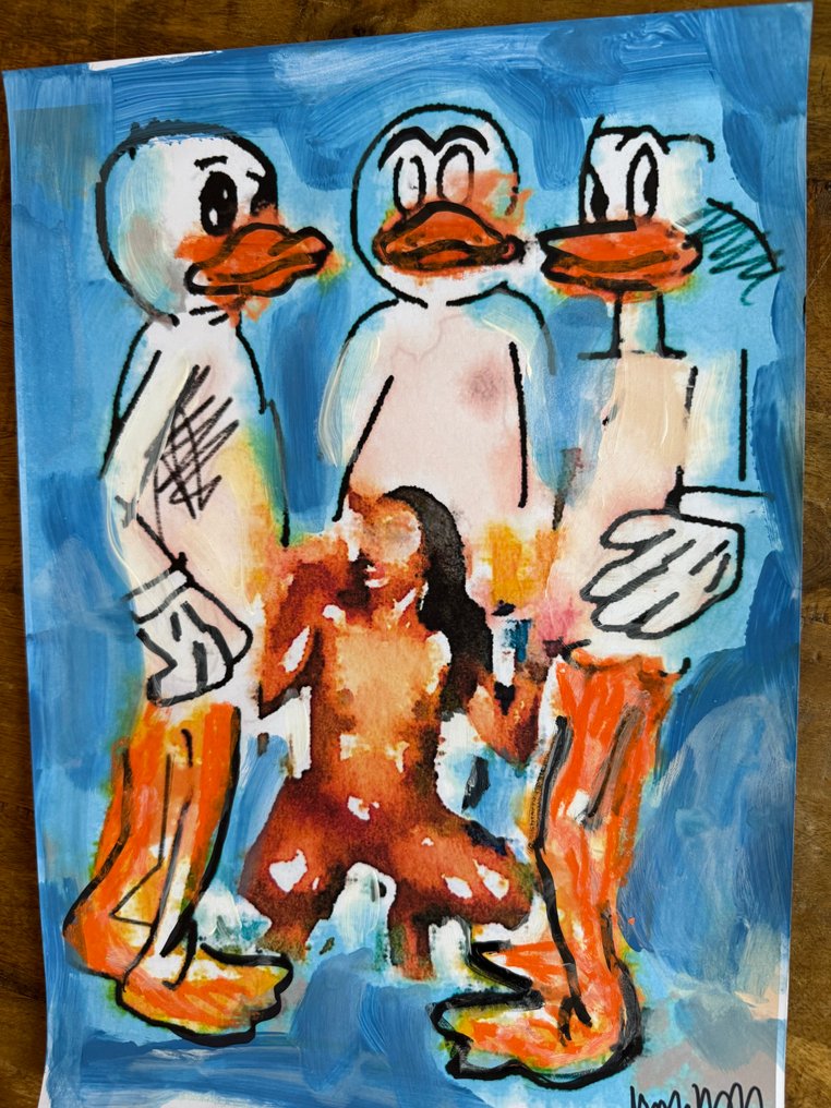 Peter Klashorst (1957-2024) - SUCK MY DUCK! #3.2