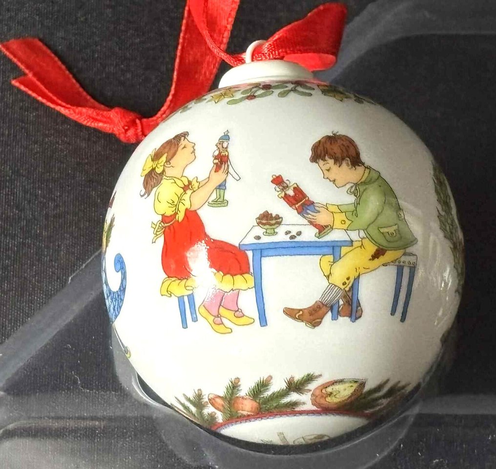 Ole Winther - στολίδι χριστουγεννιάτικου δέντρου Hutschenreuther (4) - Χριστουγεννιάτικες μπάλες - Πορσελάνη #4.3
