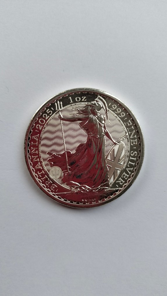 英國. 2 Pounds 2025 1 oz .999  (沒有保留價) #2.1